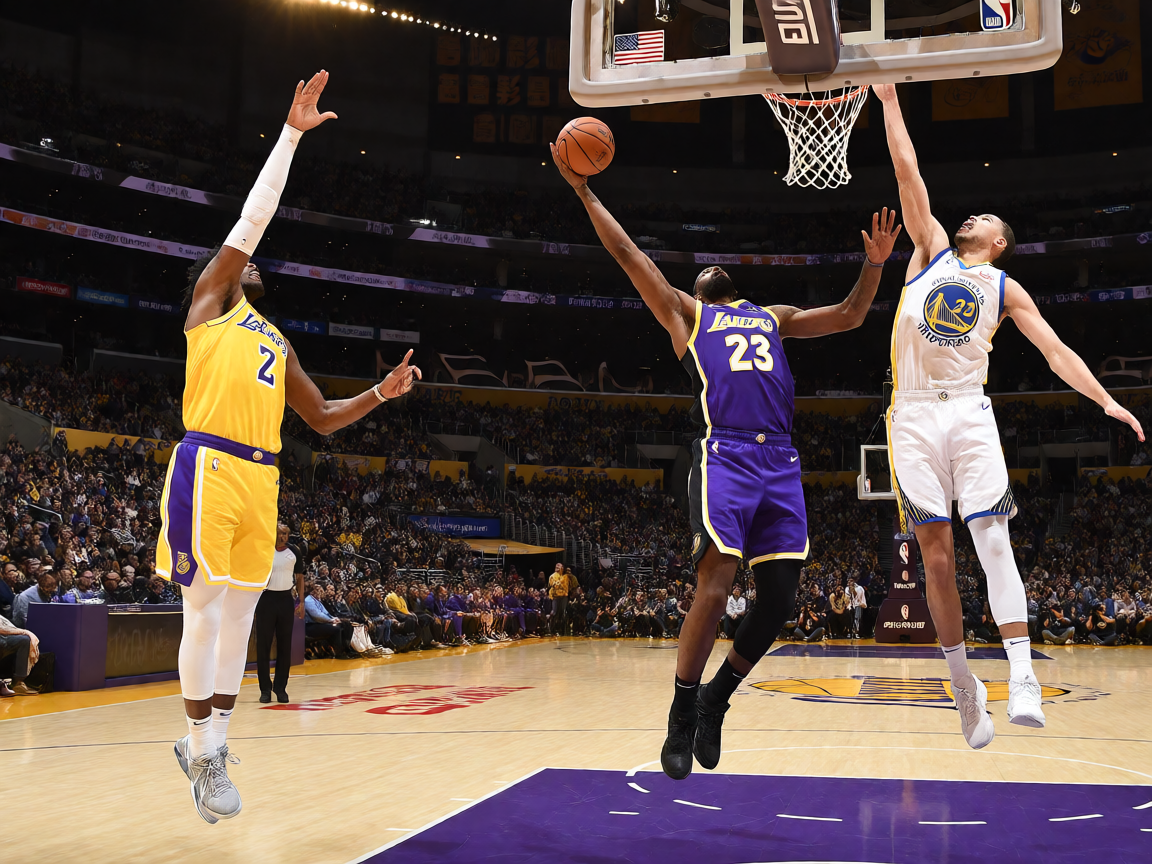 NBA湖人勇士比赛精彩集锦